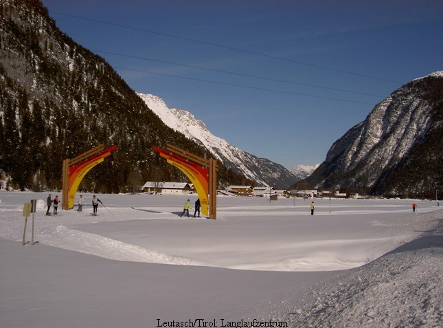 Leutasch/Tirol: Langlaufzentrum